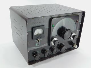 Johnson Viking Navigator Vintage Ham Radio Cw Tube Transmitter Sn 85521
