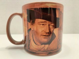 John Wayne 20 Oz Large Ceramic Coffee Cup Mug - American Legend Courage