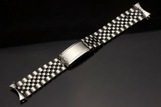 Rolex Vintage 20mm Stainless Jubilee Band Bracelet For Men 