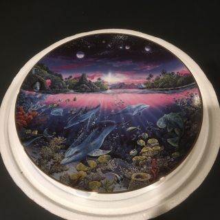 The Danbury Robert Lyn Nelson Underwater Paradise Collector Plates Set Of 6