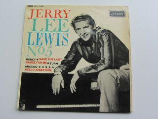 Jerry Lee Lewis 1962 Uk Ep Jerry Lee Lewis No 5 London Re - S 1336