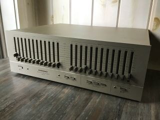 Pioneer Sg - 9 Graphic Equalizer Stereo Vintage 1980s