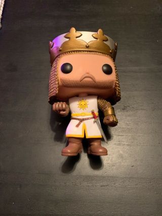 Funko Pop Movies 197 King Arthur Monty Python And The Holy Grail (loose)