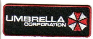 Resident Evil Umbrella Corporation Chest Logo Embroidered Patch,