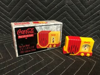 Vintage 1997 Coca Cola Die Cast Metal 1940 