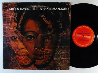 Miles Davis Filles De Kilimanjaro Lp On Columbia Vg,  /nm