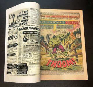 INCREDIBLE HULK 180 (Marvel 1974) - - 1st Appearance Wolverine (Cameo) - - VF - 3