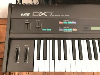 Vintage 1980s Yamaha Dx7 Digital Fm Synthesizer Keyboard Supermax,  Upgraded