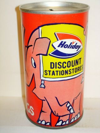 Holiday Discount Station Stores - Bank S/s Soda Can L1337