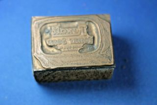 Vintage Copper Wood Printer 