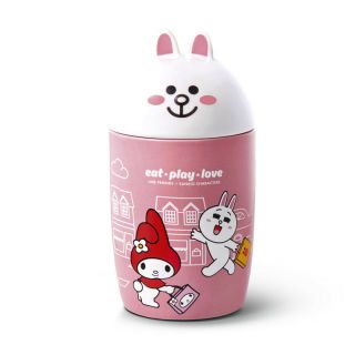 Line Friends X Sanrio Characters Cony My Melody Ceramic Mug Cup Limited