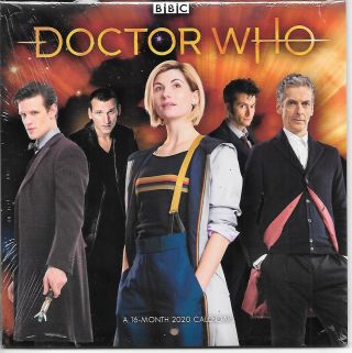 Doctor Who Tv Series 16 Month 2020 Mini Wall Calendar