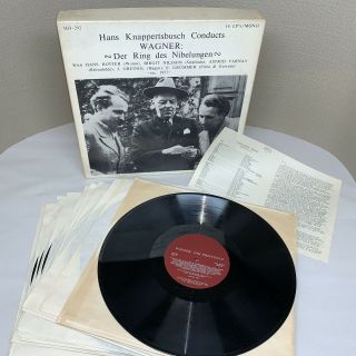 Hans Knappertsbusch Wagner: Der Ring Des Nibelungen 1957 16 Lp Boxed Set M055