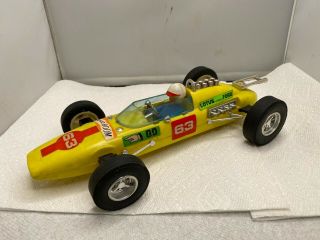Lotus Ford Cosmic Boom 63 Race Car Indy Car Boat Tail Racer Plastic