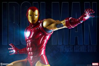 Sideshow Collectibles Iron Man Avengers Assemble Exclusive Statue Figure Marvel