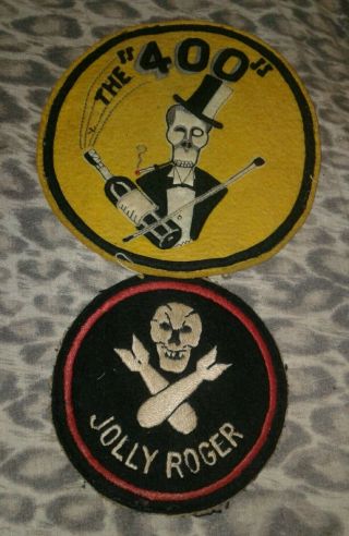 Vintage Jolly Roger & The " 400 " Patches