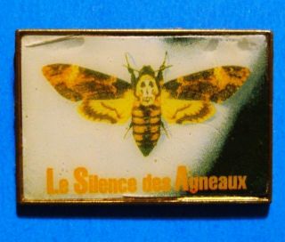 Silence Of The Lambs Movie (french) - Death Head Moth - Vintage Lapel Pin