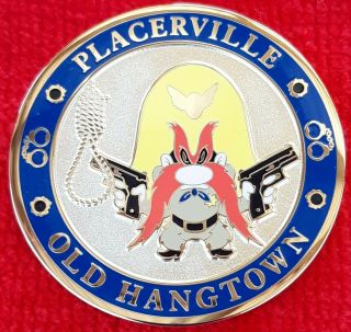 California Highway Patrol Placerville Area Challenge Coin (chp Lapd Police)