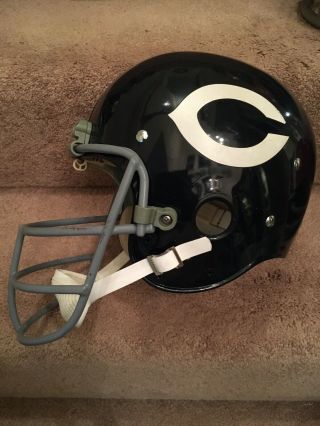 Vintage Riddell Kra - Lite Tk Old Football Helmet - 1970 Chicago Bears Dick Butkus