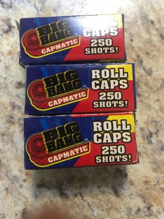 Big Bang 3 Roll Caps 750 Shots