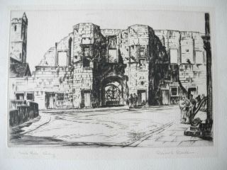 Robert Cecil Robertson Pencil - Signed Etching: Mar 