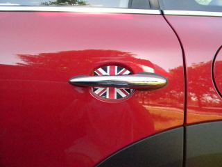 Union Jack British Flag Uk Mini Cooper Car Auto Door Handle Scratch Guards