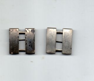 Us Army Or Air Force Sterling Pin - Back Captain Bars
