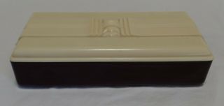 Vintage Parker Bakelite Art Deco Fountain Pen Box 220 - B Made In The Usa