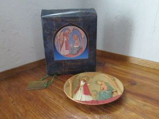 Fontanini Ornament The Annunciation First Limited Edition,  Numbered And Signed