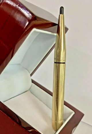 Vintage Lt & Son Solid 14k Yellow Gold Mechanical Pencil
