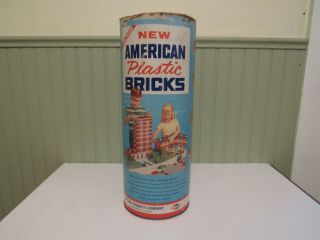 American Plastic Bricks By Halsam No.  725 1960 