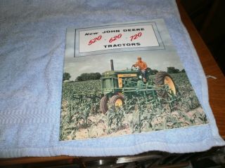 John Deere 520 - 620 - 720 Tractors Sales Brochure