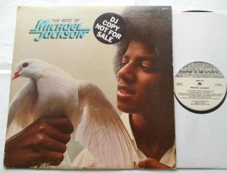 Michael Jackson The Best Of.  Nm - Canada Orig 1975 Promo Dj Motomn Hs - 2519 Lp
