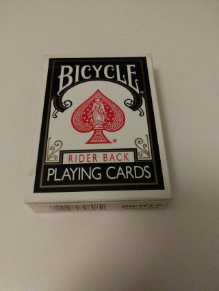Deck Of Bicycle 808 Rider Back Playing Cards Blue Complete With Jokers
