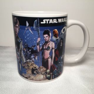 Star Wars Full Cast Of Characters Coffee Mug Galerie Lucasfilm