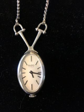 Gucci Watch Necklace Vintage From The 1970 