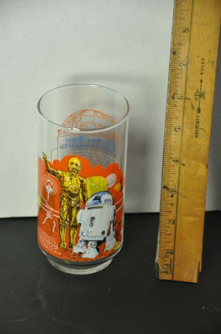Vintage 1977 Burger King Star Wars Drinking Glasses - C3po & R2d2