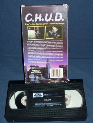 C.  H.  U.  D.  VHS Tape 1988 2