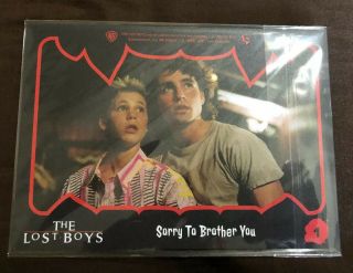 The Lost Boys Loot Crate Exclusive Set Of 3 Oversized Trading Cards