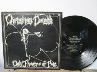Christian Death Theater Of Pain Rozz Williams Goth Flp 1007 1982 Vinyl Lp Ex,
