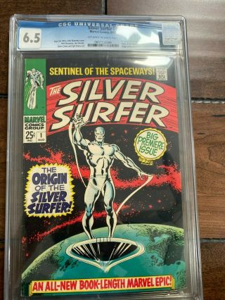 Silver Surfer 1 Cgc 6.  5 Marvel Comics