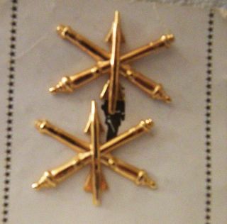 Wwii Us Army/airforce Air Defense Artillery/rocket Insignia 