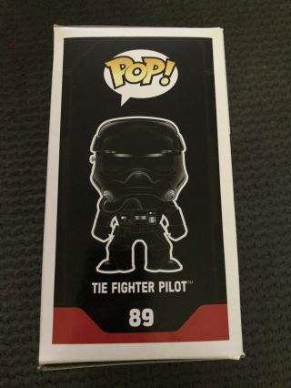 Star Wars 89 Tie Fighter Pilot,  Smuggler’s Bounty Exclusive Funko Pop 2