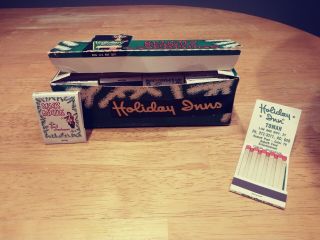 Box Of 43 Vintage Match Books Holiday Inn Tomah Wisconsin