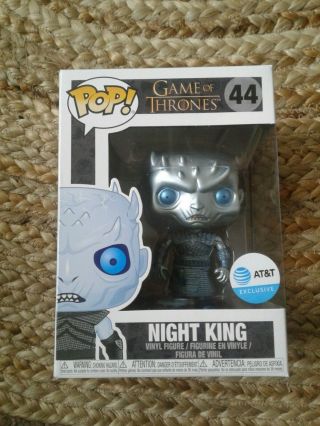 Funko Pop Game Of Thrones Night King At&t Exclusive Minor Box Damage A