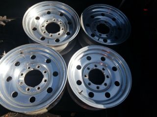 16 " Ford F250 Obs Alcoa Factory Stock Oem Vintage Wheels Rims 8x6.  5 8x165 F350