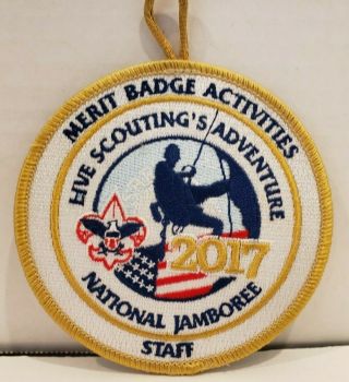 2017 National Scout Jamboree Staff Pocket Patch - Bsa Boy Scout