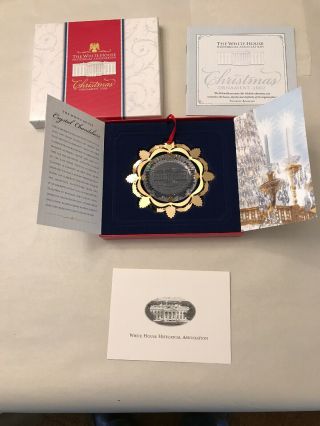 The White House Christmas Ornament Historical Association Box 2002 & Papers