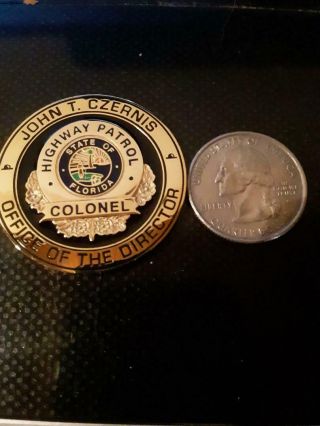 Florida Highway Patrol Office Of The Director Challenge Coin