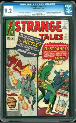 Strange Tales 123 - Cgc 9.  2 (first Appearance Of The Beetle)